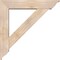 Ekena Millwork Traditional Traditional Smooth Bracket w/ Offset Brace, Douglas Fir, 7 1/2"W x 38"D x 38"H BKT0806X38X38TRA01SDF - alternate 2